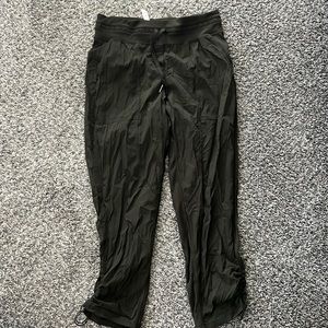 Lululemon Dance Studio Crop - Olive - Size 6